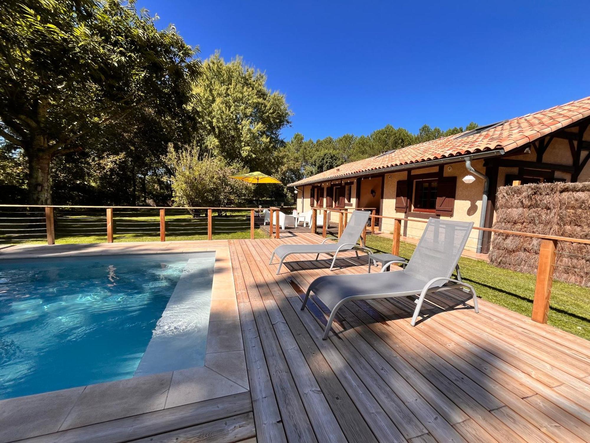 La Bergerie Des Landes Lit-et-Mixe Exterior foto
